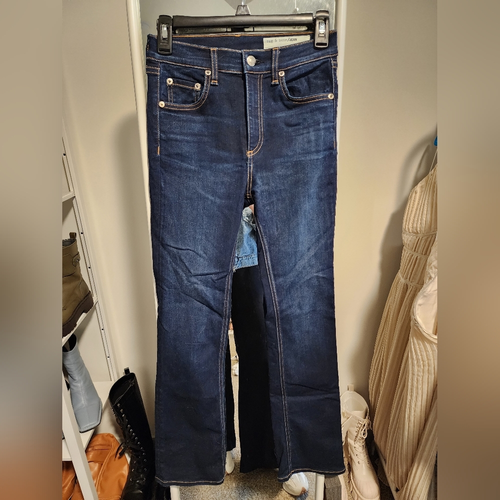 Rag & Bone Kick Crop Jean